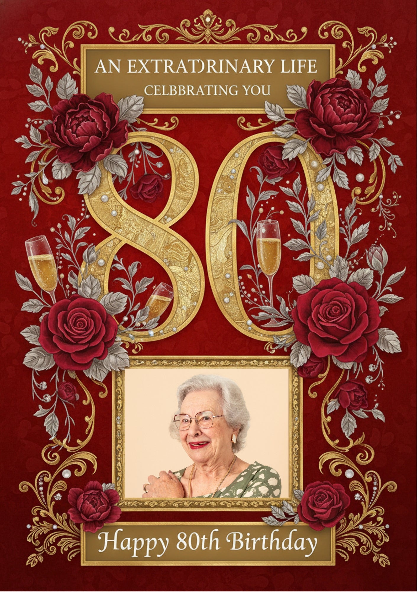 Birthdays - Personalised card