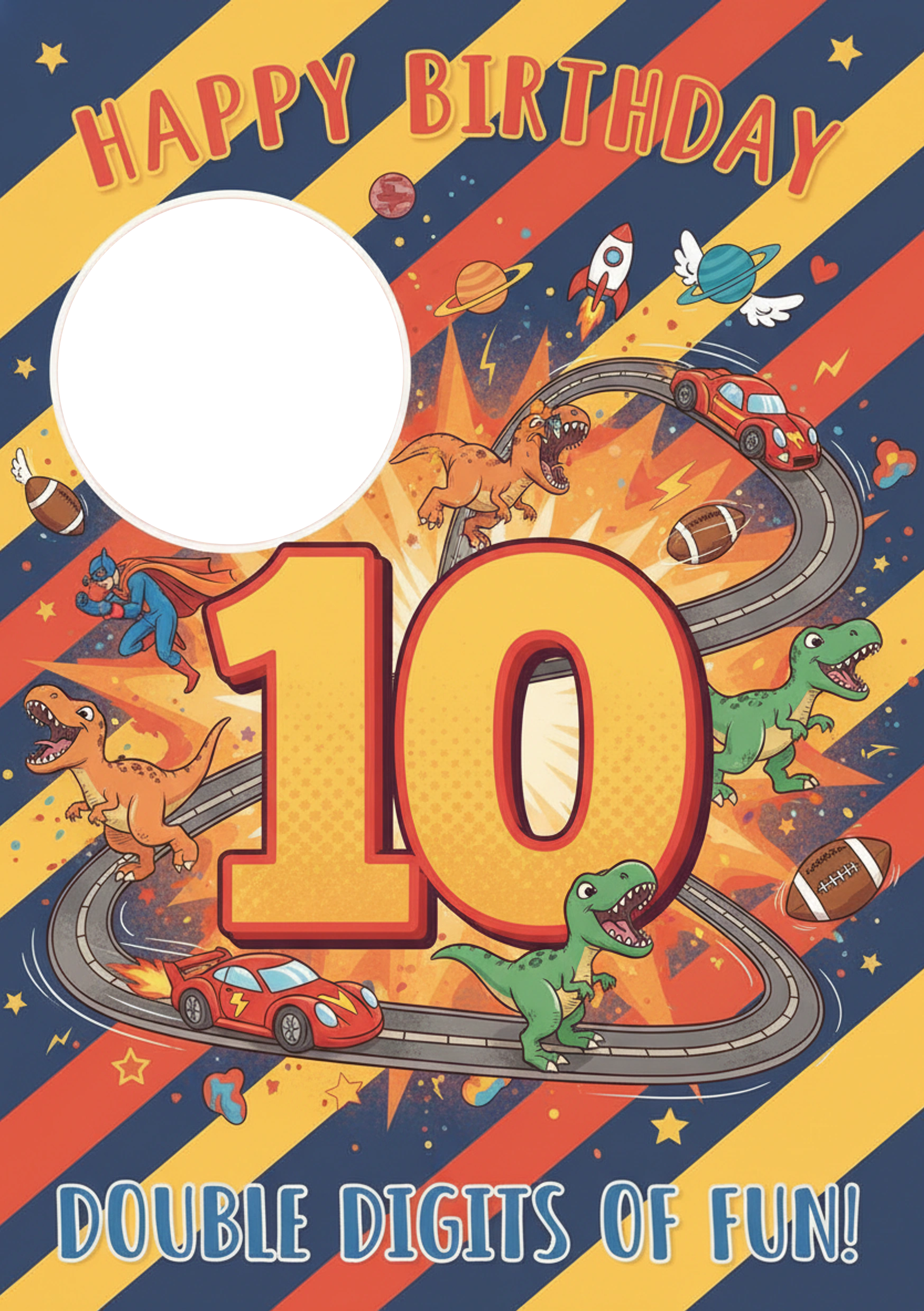Sweet Little Milestone - Custom Card — blank frame