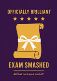 Load image into Gallery viewer, Exams - Personalised Card — with punch holes
