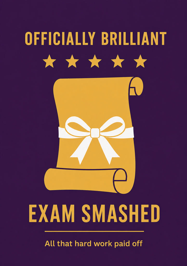 Exams - Personalised Card