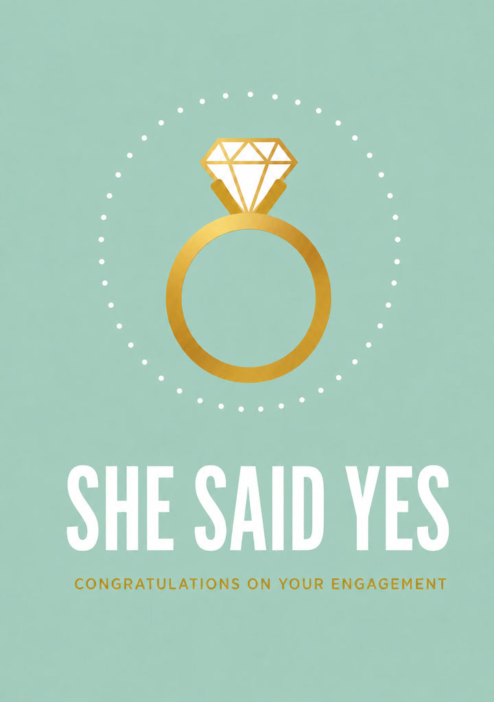 Engagement - Personalised Card