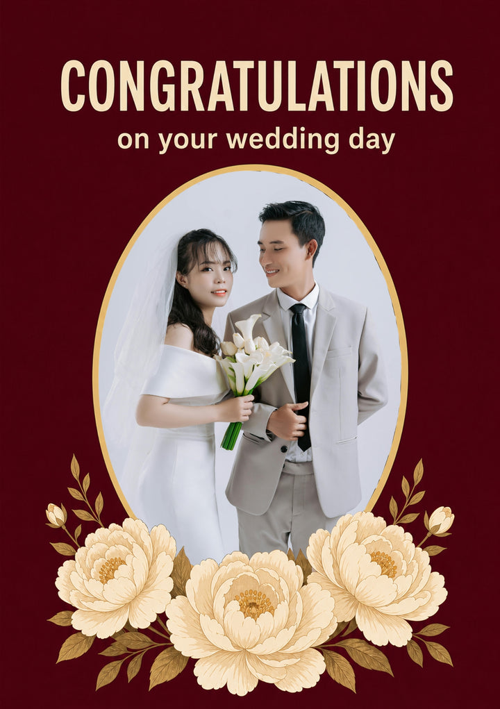 Wedding - Personalised Card