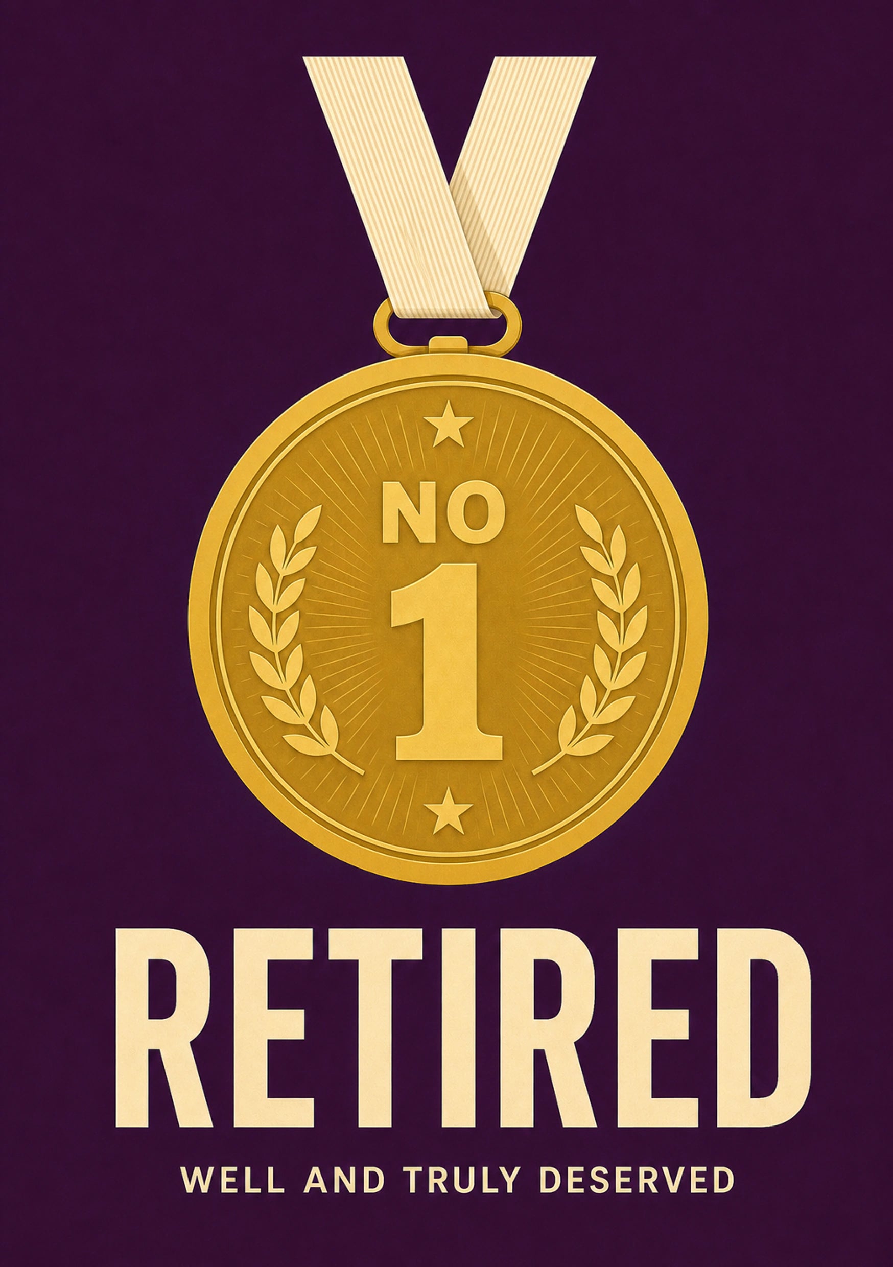 Retirement - Personalised Card