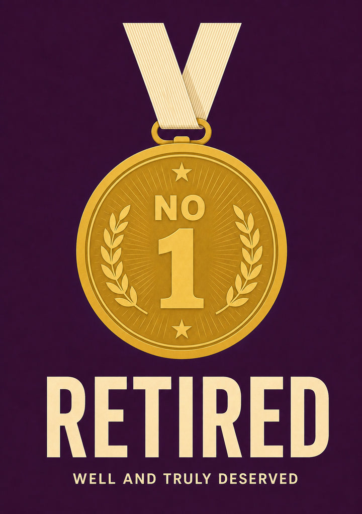 Retirement - Personalised Card