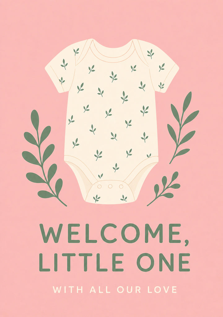 New Baby - Personalised Card