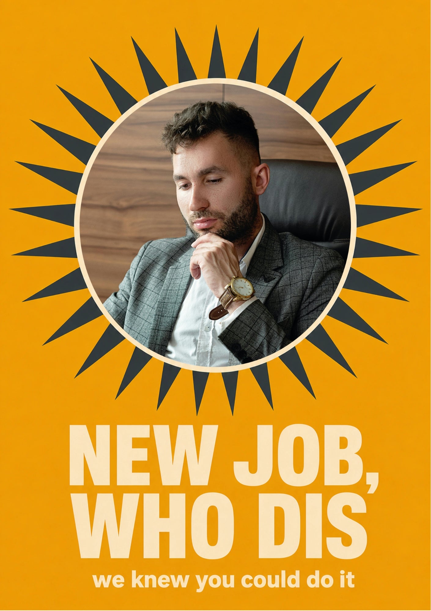 New Job - Personalised Card