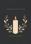 Load image into Gallery viewer, Sympathy - Personalised Card — with punch holes
