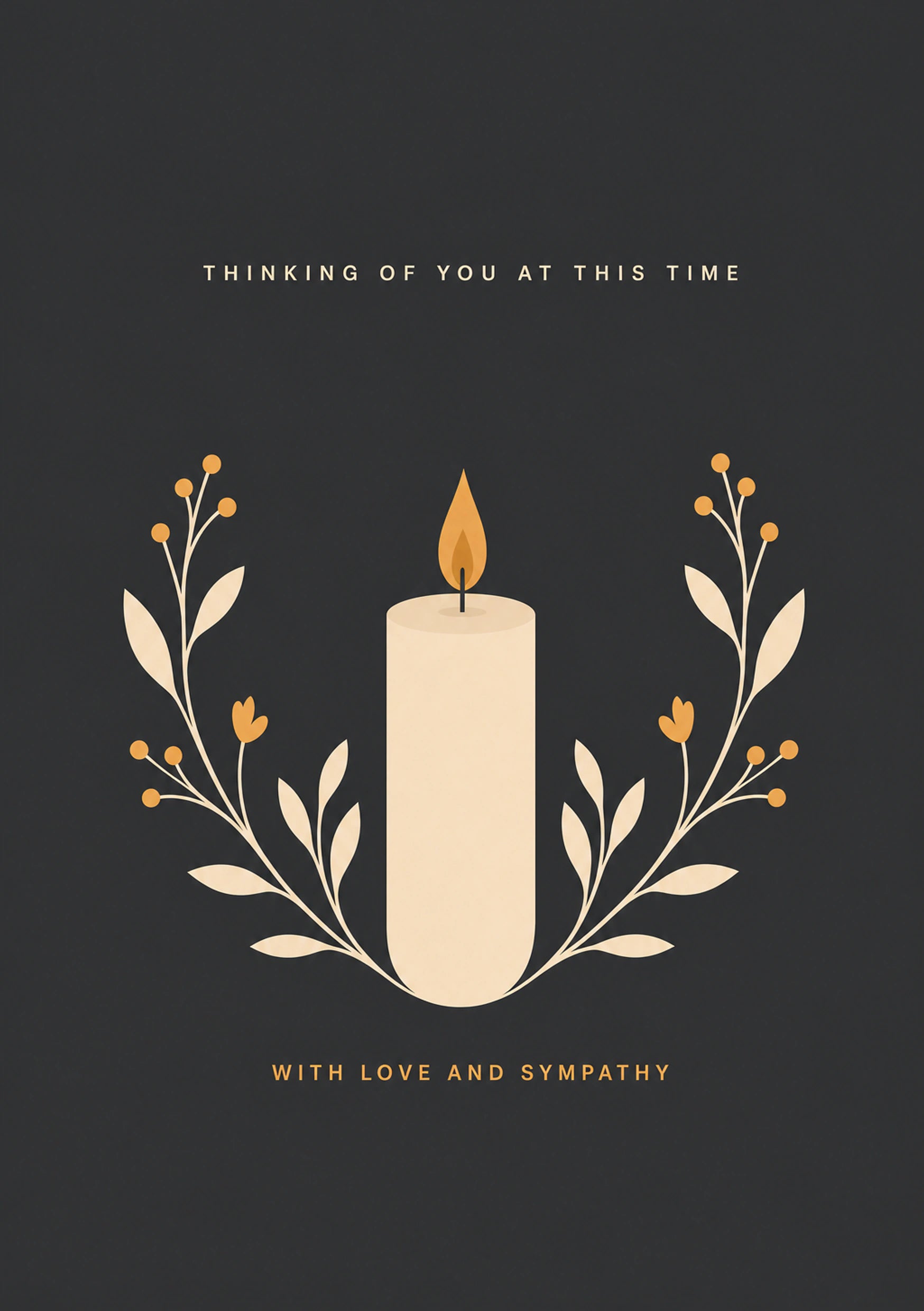 Sympathy - Personalised Card