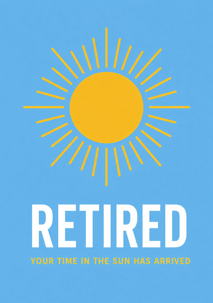 Retirement - Personalised Card