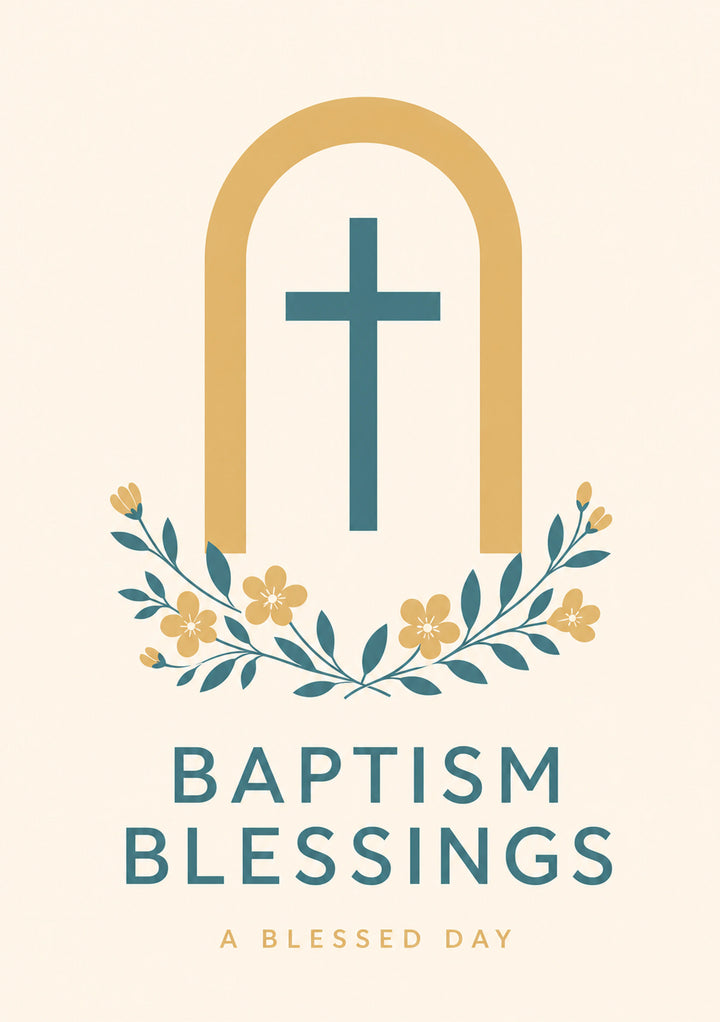 Christening - Personalised Card