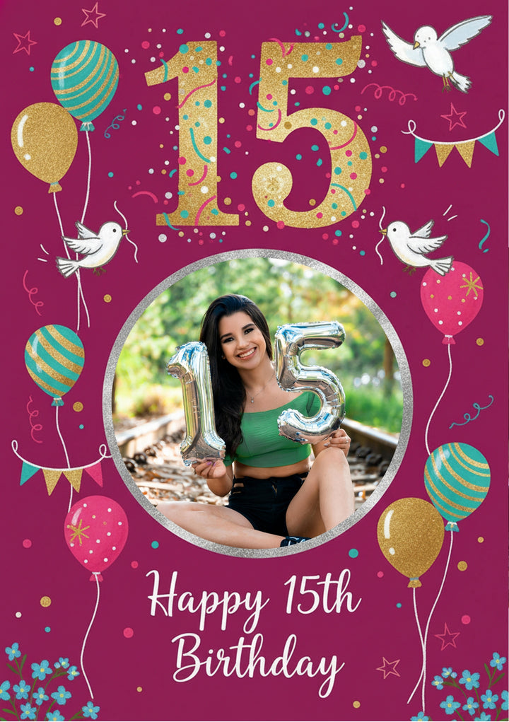 Birthdays - Personalised card