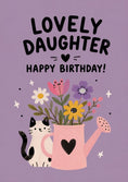 Load image into Gallery viewer, Birthdays - Personalised Card — with punch holes
