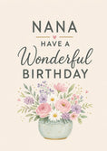 Load image into Gallery viewer, Birthdays - Personalised Card — with punch holes
