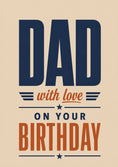 Load image into Gallery viewer, Birthdays - Personalised Card — with punch holes

