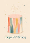 Load image into Gallery viewer, Birthdays - Personalised Card — with punch holes
