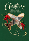 Load image into Gallery viewer, Christmas - Personalised Card — with punch holes
