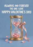 Load image into Gallery viewer, Valentine's day - Personalised Card — with punch holes
