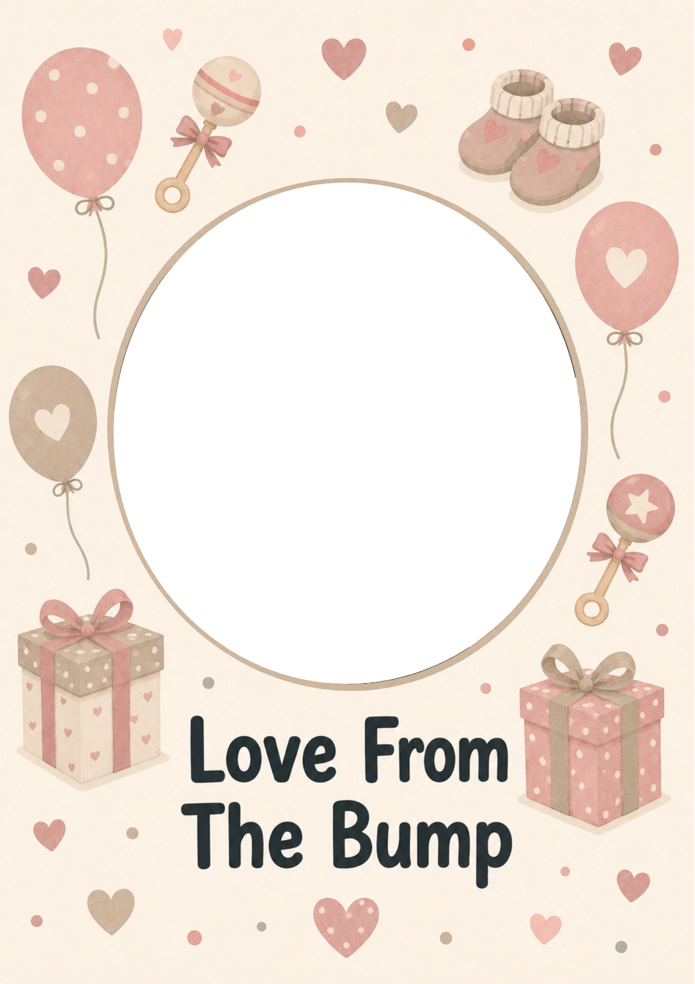 Birthdays - Personalised Card — with punch holes