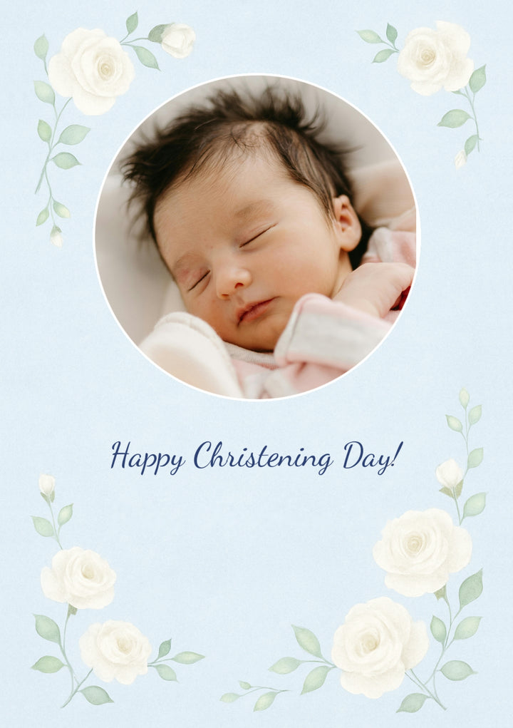 Christening - Personalised Card