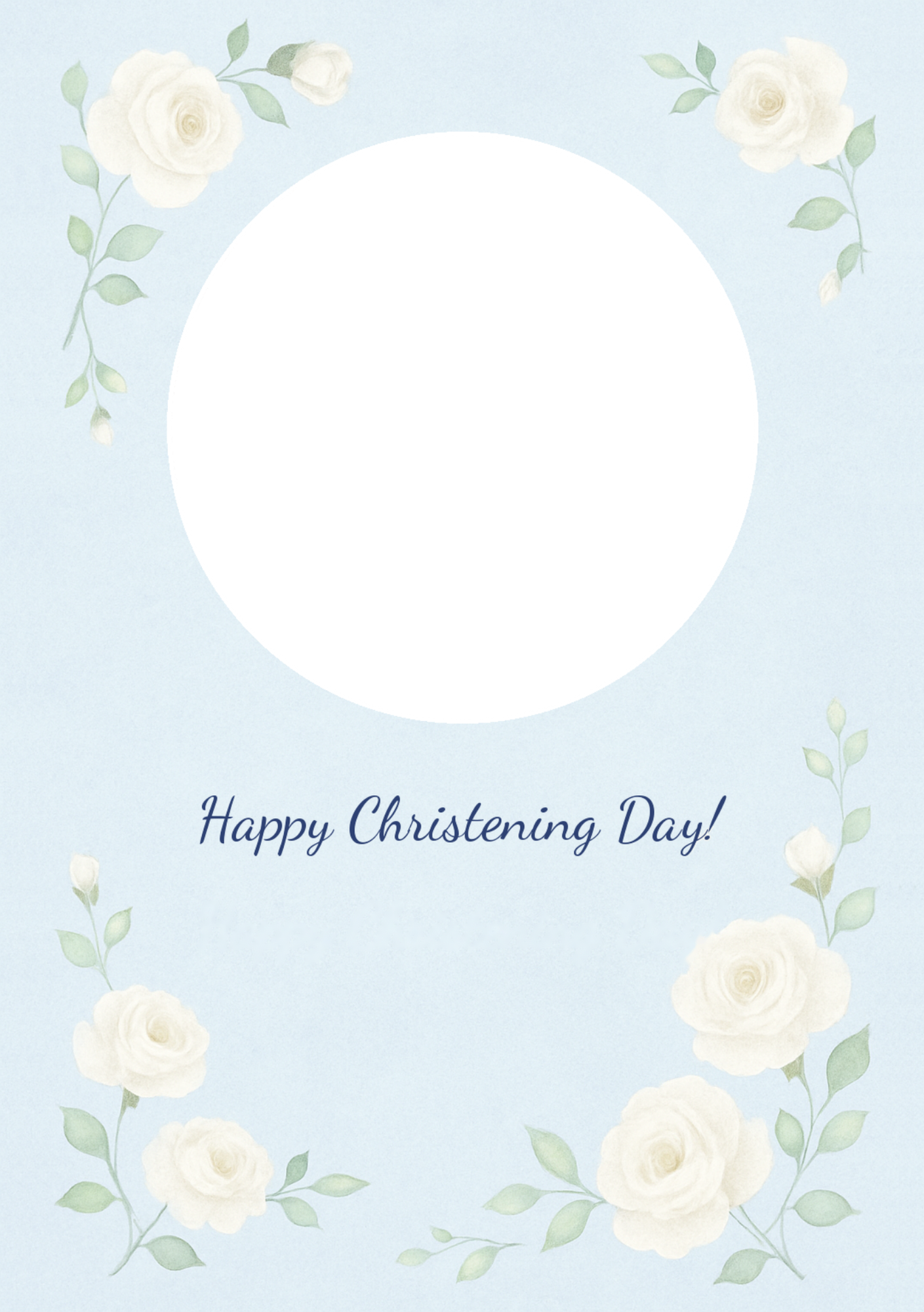 Christening - Personalised Card