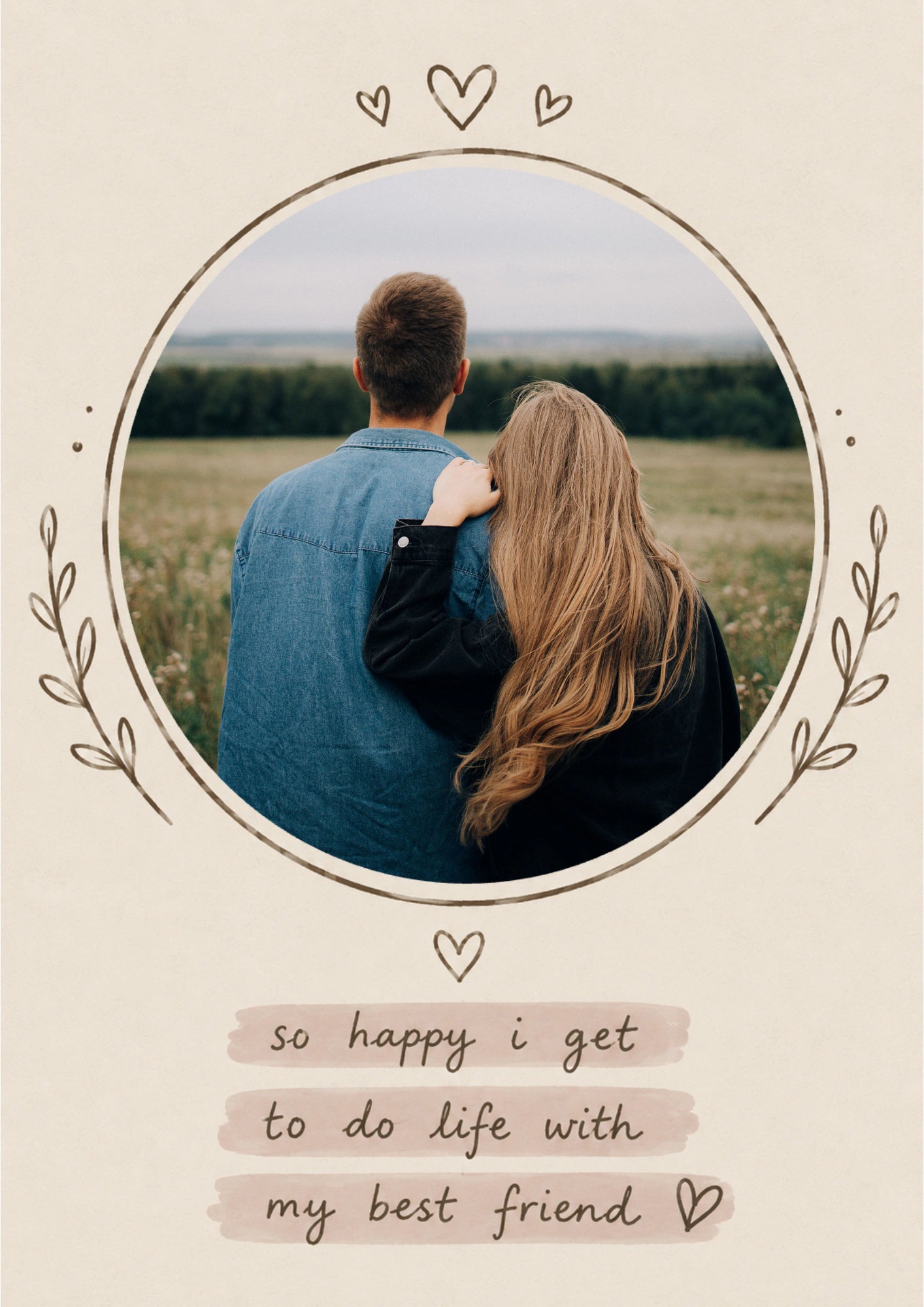 Engagement - Personalised Card