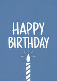 Load image into Gallery viewer, Birthdays - Personalised Card — with punch holes
