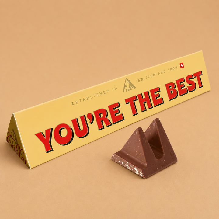 Toblerone "You're The Best" Chocolate Bar 340g