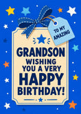 Load image into Gallery viewer, Birthdays - Personalised Card — with punch holes
