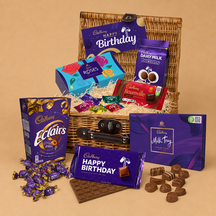 Cadbury "Happy Birthday" Chocolate Basket
