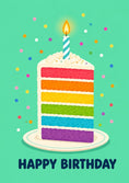Load image into Gallery viewer, Birthdays - Personalised Card — with punch holes
