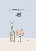Load image into Gallery viewer, Birthdays - Personalised Card — with punch holes

