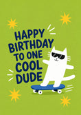 Load image into Gallery viewer, Birthdays - Personalised Card — with punch holes
