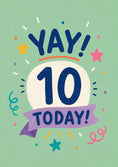 Load image into Gallery viewer, Birthdays - Personalised Card — with punch holes
