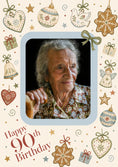 Load image into Gallery viewer, Birthdays - Personalised Card — with punch holes
