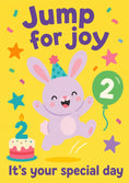 Load image into Gallery viewer, Birthdays - Personalised Card — with punch holes
