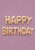 Load image into Gallery viewer, Birthdays - Personalised Card — with punch holes
