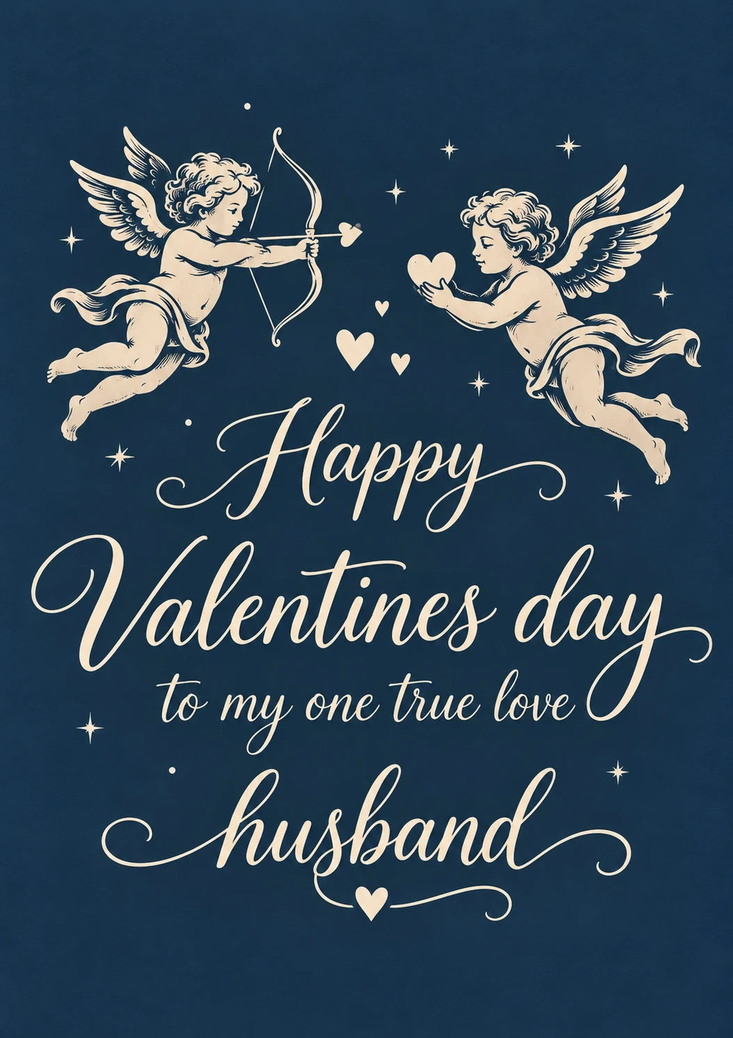 Valentine's day - Personalised Card — with punch holes
