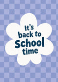 Load image into Gallery viewer, Back to school - Personalised Card — with punch holes
