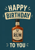 Load image into Gallery viewer, Birthdays - Personalised Card — with punch holes
