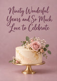 Load image into Gallery viewer, Birthdays - Personalised Card — with punch holes

