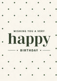 Load image into Gallery viewer, Birthdays - Personalised Card — with punch holes
