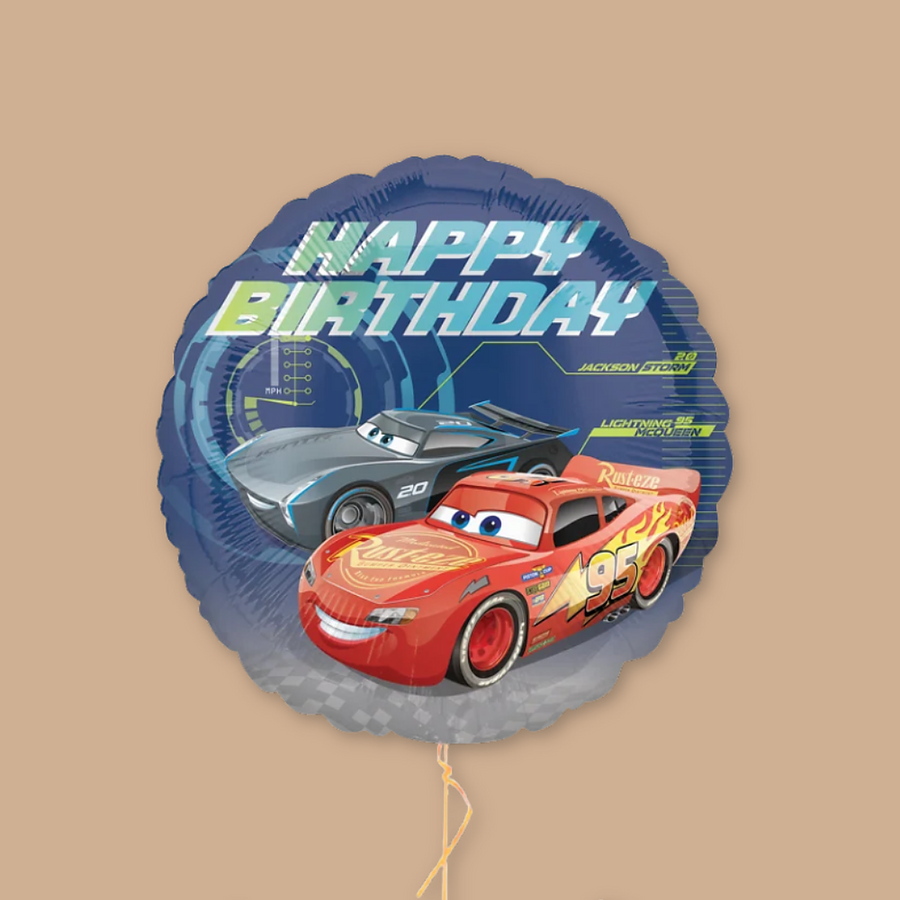 Cars Happy Birthday Balloon In A Box