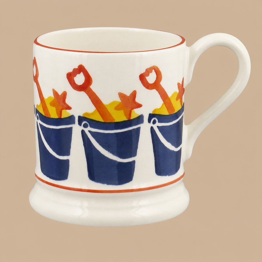Emma Bridgewater Buckets & Spades Half Pint Mug