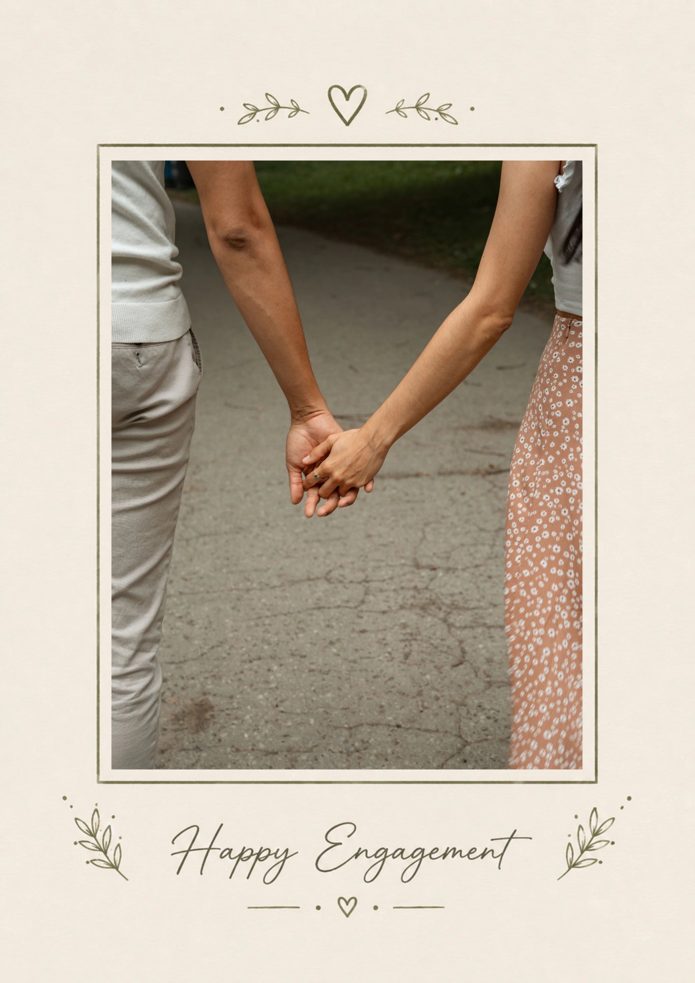 Engagement - Personalised Card