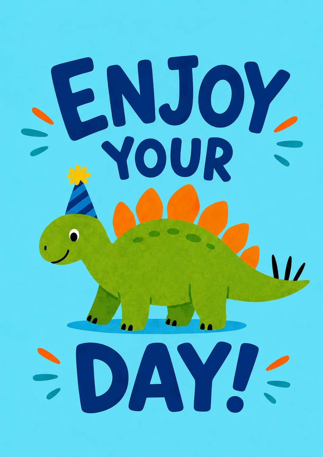 Birthdays - Personalised Card — with punch holes