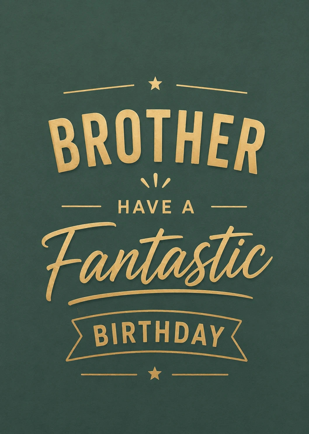 Birthdays - Personalised Card — with punch holes