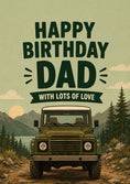 Load image into Gallery viewer, Birthdays - Personalised Card — with punch holes
