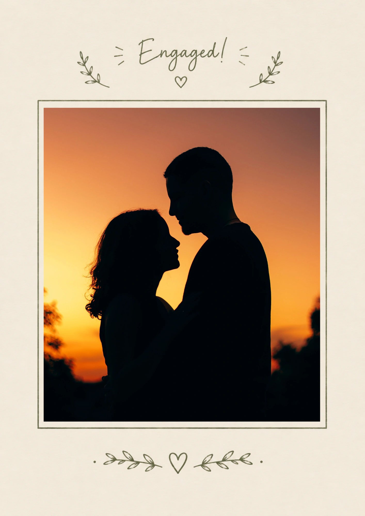 Engagement - Personalised Card