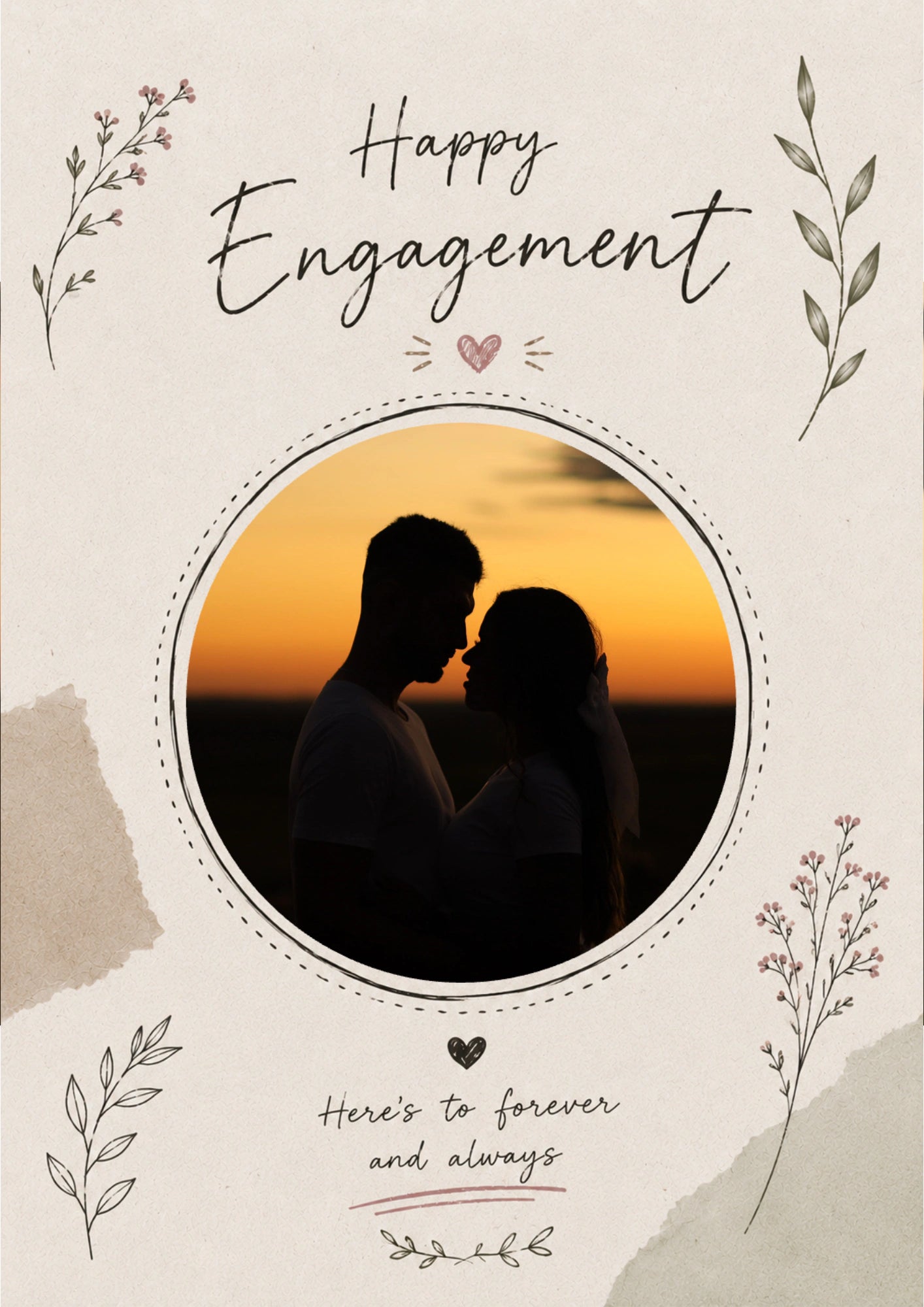 Engagement - Personalised Card