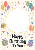 Load image into Gallery viewer, Birthdays - Personalised Card — with punch holes
